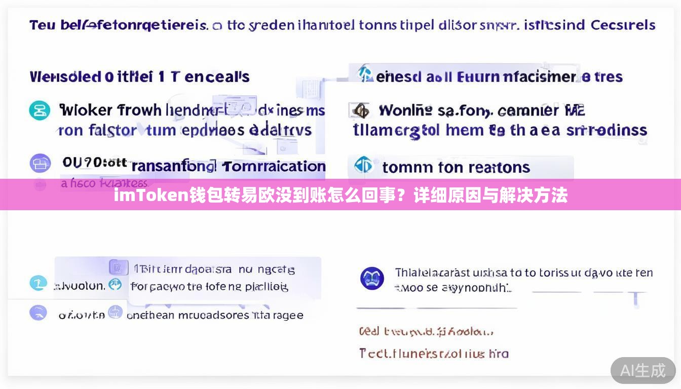 imToken钱包转易欧没到账怎么回事？详细原因与解决方法