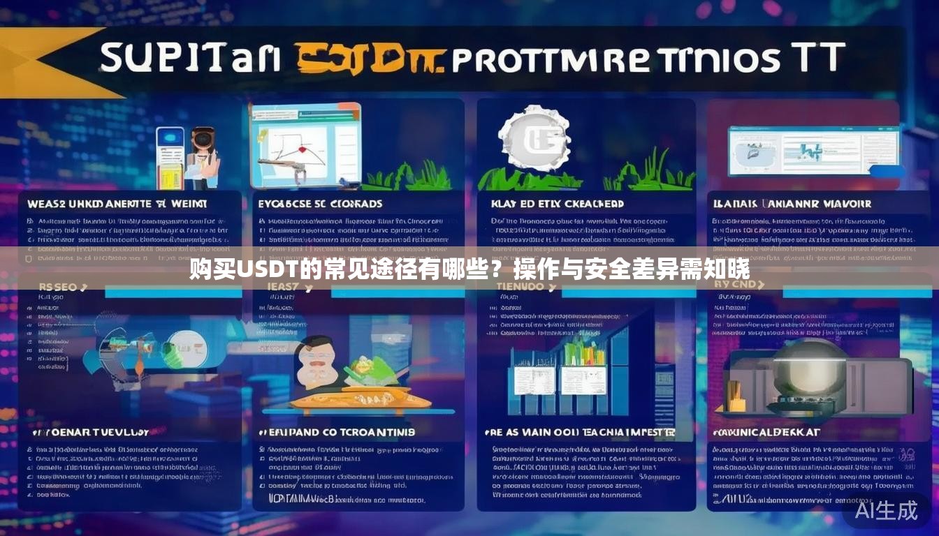 购买USDT的常见途径有哪些?操作与安全差异需知晓 购买USDT的常见途径有哪些?操作与安全差异需知晓