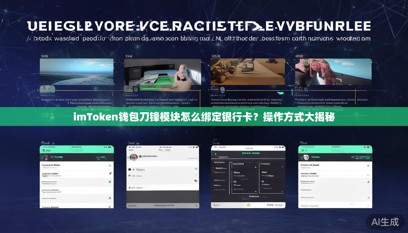 imToken钱包刀锋模块怎么绑定银行卡?操作方式大揭秘 imToken钱包刀锋模块怎么绑定银行卡?操作方式大揭秘