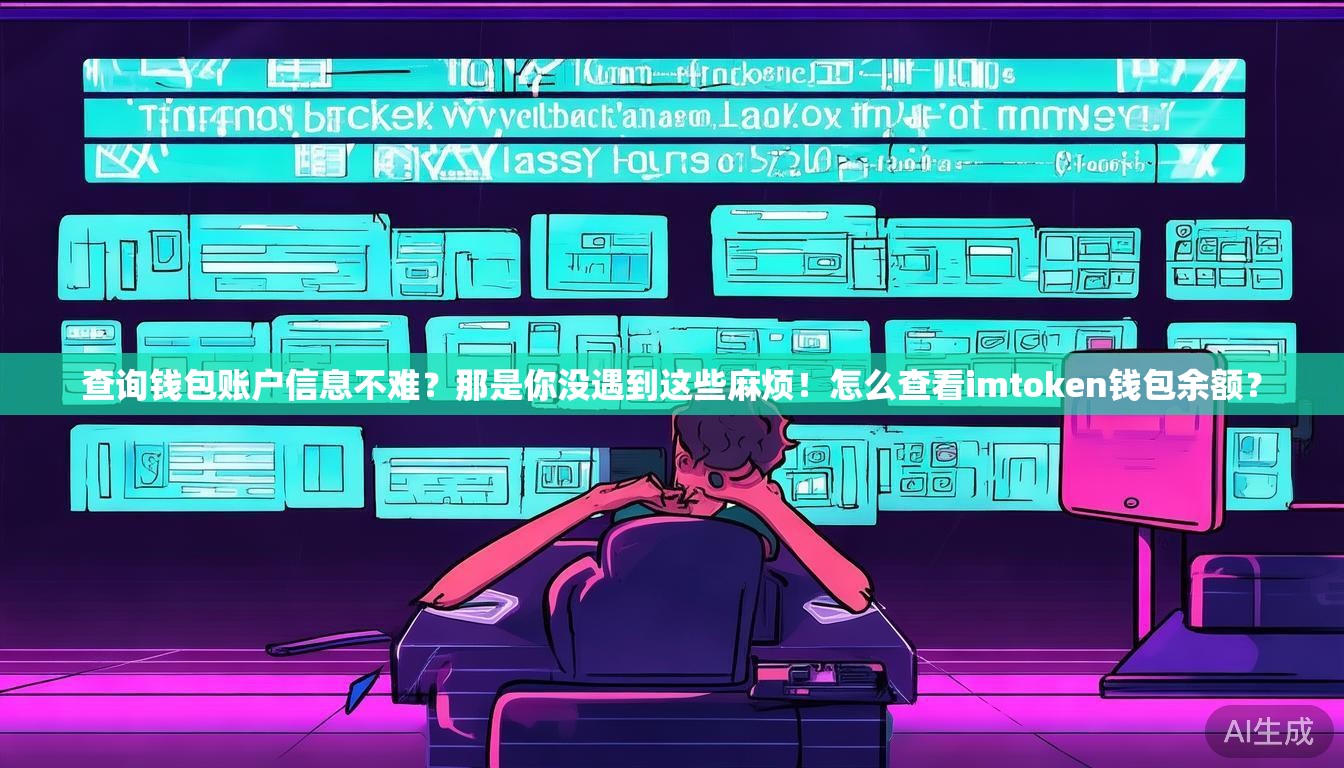 查询钱包账户信息不难?那是你没遇到这些麻烦!怎么查看imtoken钱包余额? 查询钱包账户信息不难?那是你没遇到这些麻烦!怎么查看imtoken钱包余额?