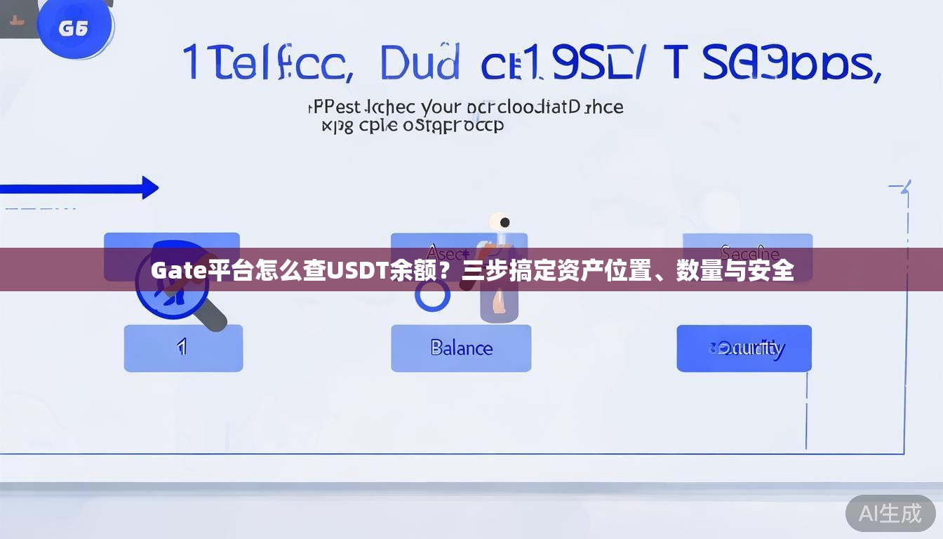 Gate平台怎么查USDT余额?三步搞定资产位置、数量与安全 Gate平台怎么查USDT余额?三步搞定资产位置、数量与安全