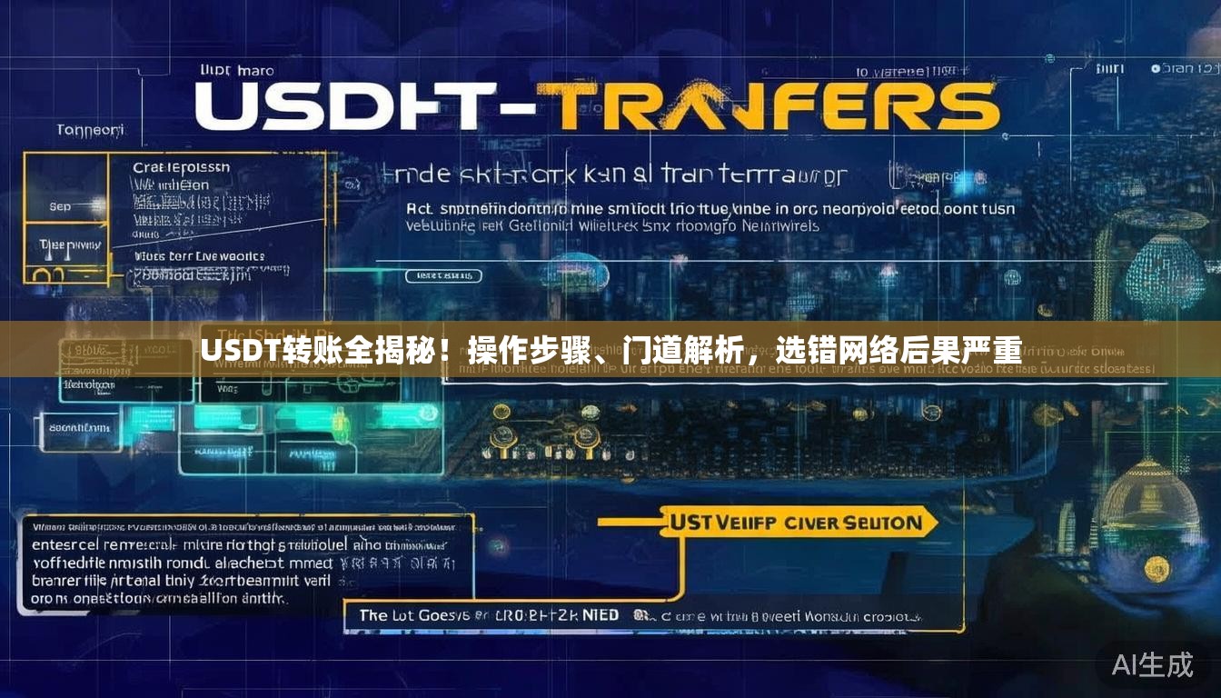 USDT转账全揭秘!操作步骤、门道解析,选错网络后果严重 USDT转账全揭秘!操作步骤、门道解析,选错网络后果严重