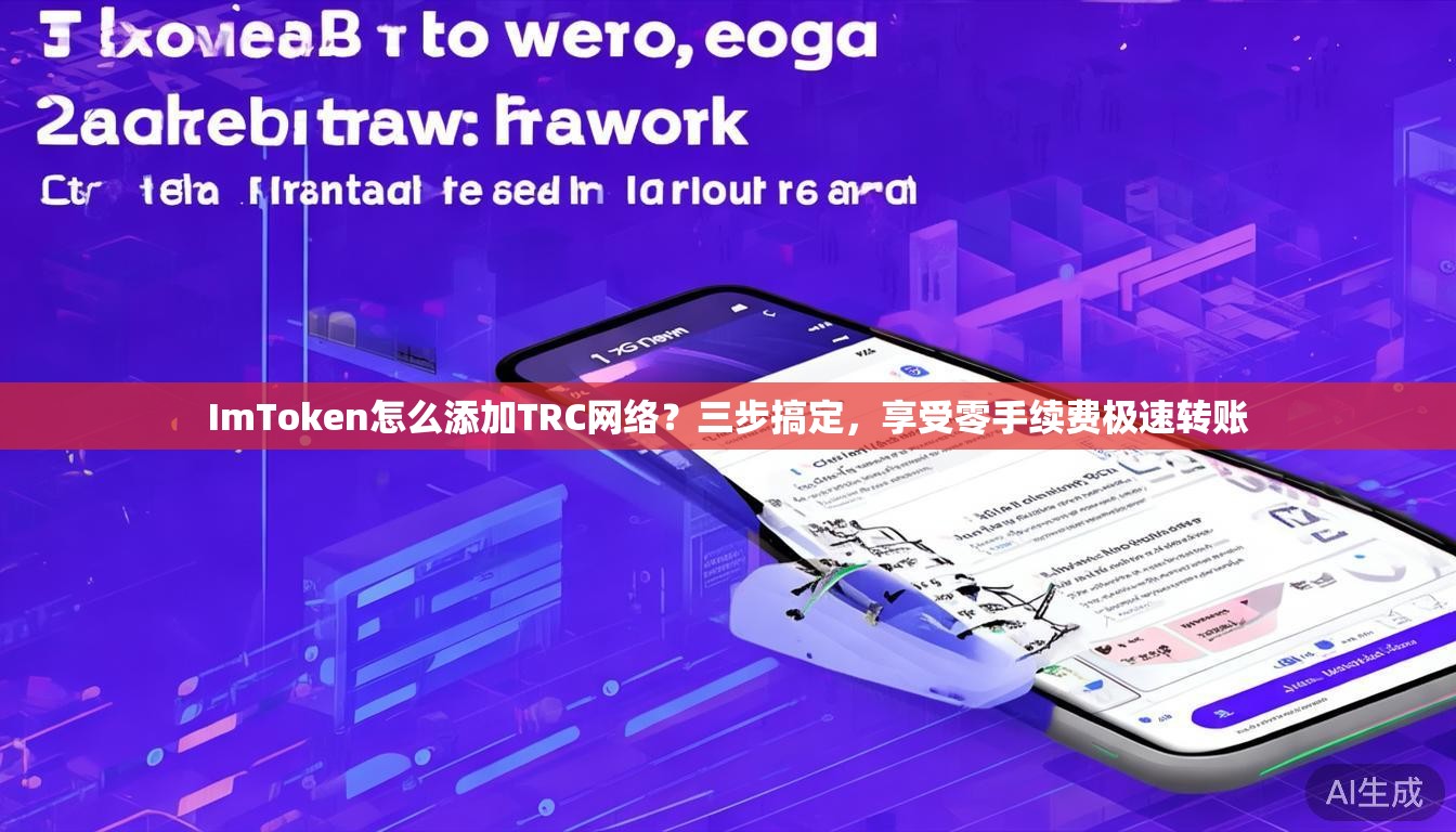 ImToken怎么添加TRC网络?三步搞定,享受零手续费极速转账 ImToken怎么添加TRC网络?三步搞定,享受零手续费极速转账