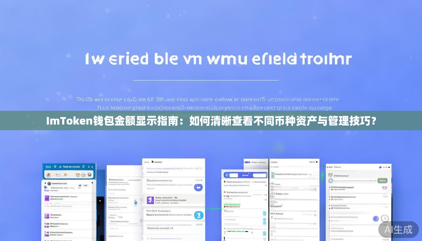 ImToken钱包金额显示指南:如何清晰查看不同币种资产与管理技巧? ImToken钱包金额显示指南:如何清晰查看不同币种资产与管理技巧?
