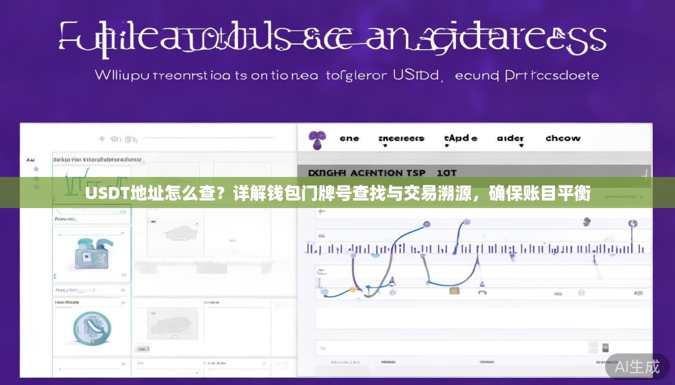 USDT地址怎么查?详解钱包门牌号查找与交易溯源,确保账目平衡 USDT地址怎么查?详解钱包门牌号查找与交易溯源,确保账目平衡