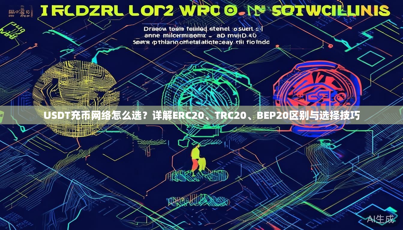 USDT充币网络怎么选?详解ERC20、TRC20、BEP20区别与选择技巧 USDT充币网络怎么选?详解ERC20、TRC20、BEP20区别与选择技巧