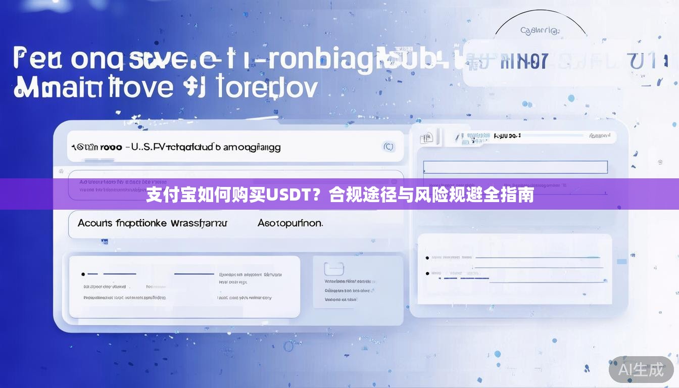 支付宝如何购买USDT?合规途径与风险规避全指南 支付宝如何购买USDT?合规途径与风险规避全指南