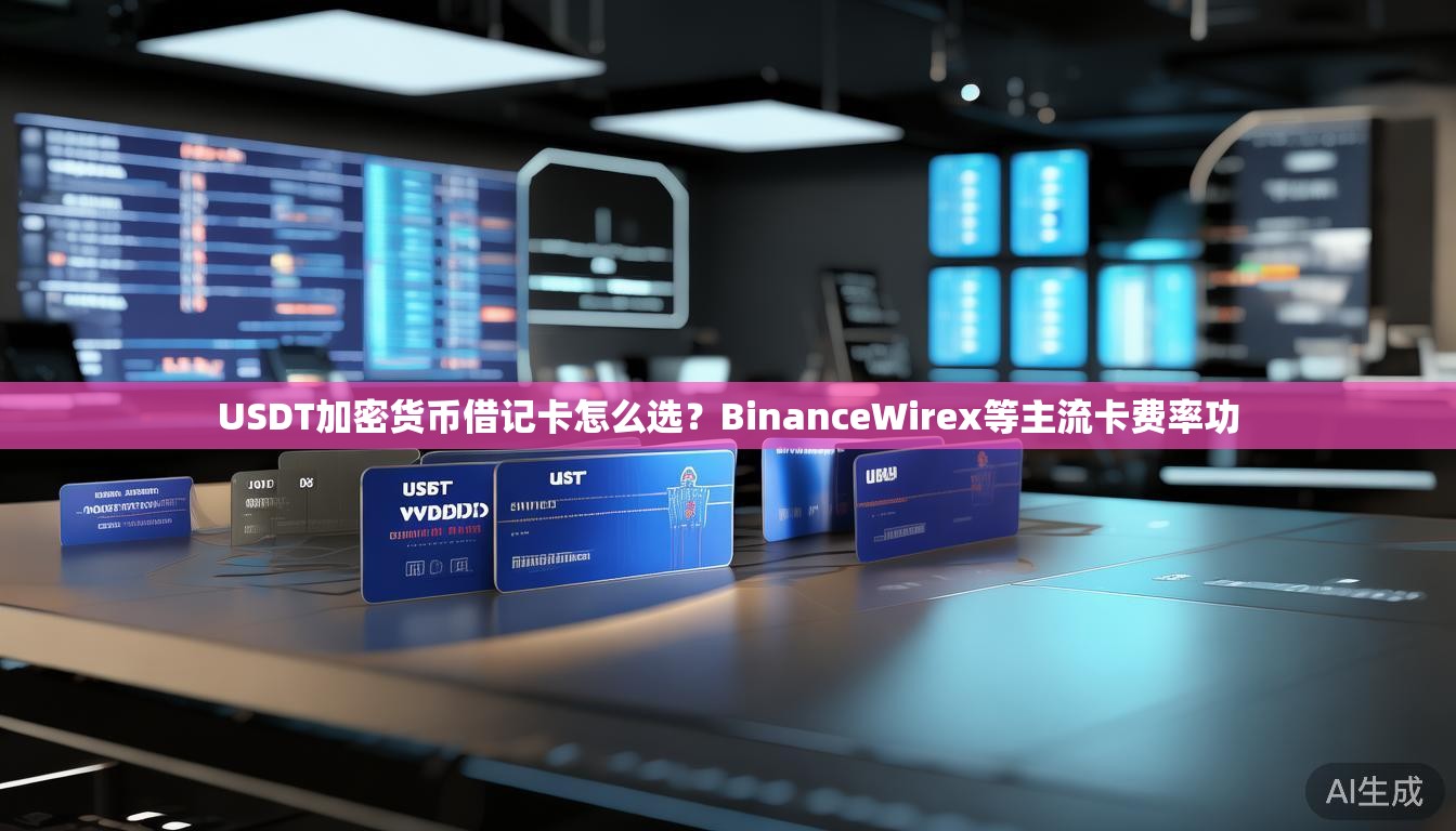 USDT加密货币借记卡怎么选？BinanceWirex等主流卡费率功