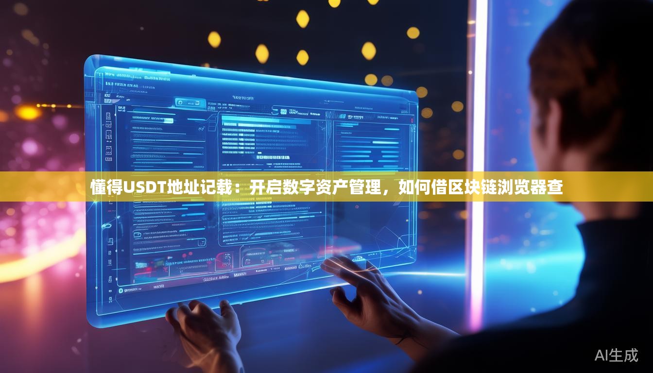 懂得USDT地址记载:开启数字资产管理,如何借区块链浏览器查 懂得USDT地址记载:开启数字资产管理,如何借区块链浏览器查
