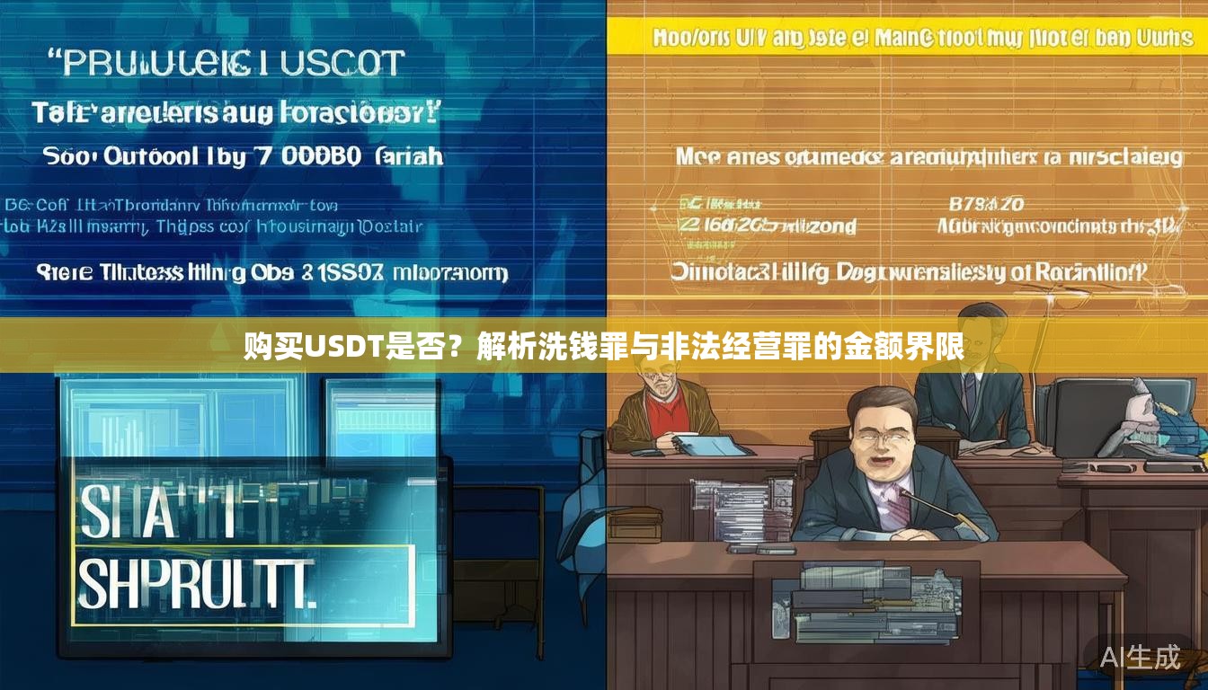 购买USDT是否?解析洗钱罪与非法经营罪的金额界限 购买USDT是否?解析洗钱罪与非法经营罪的金额界限