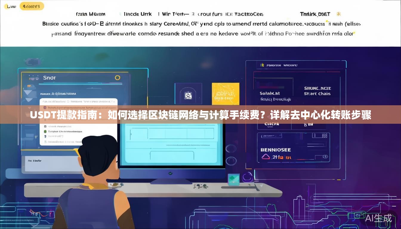 USDT提款指南：如何选择区块链网络与计算手续费？详解去中心化转账步骤