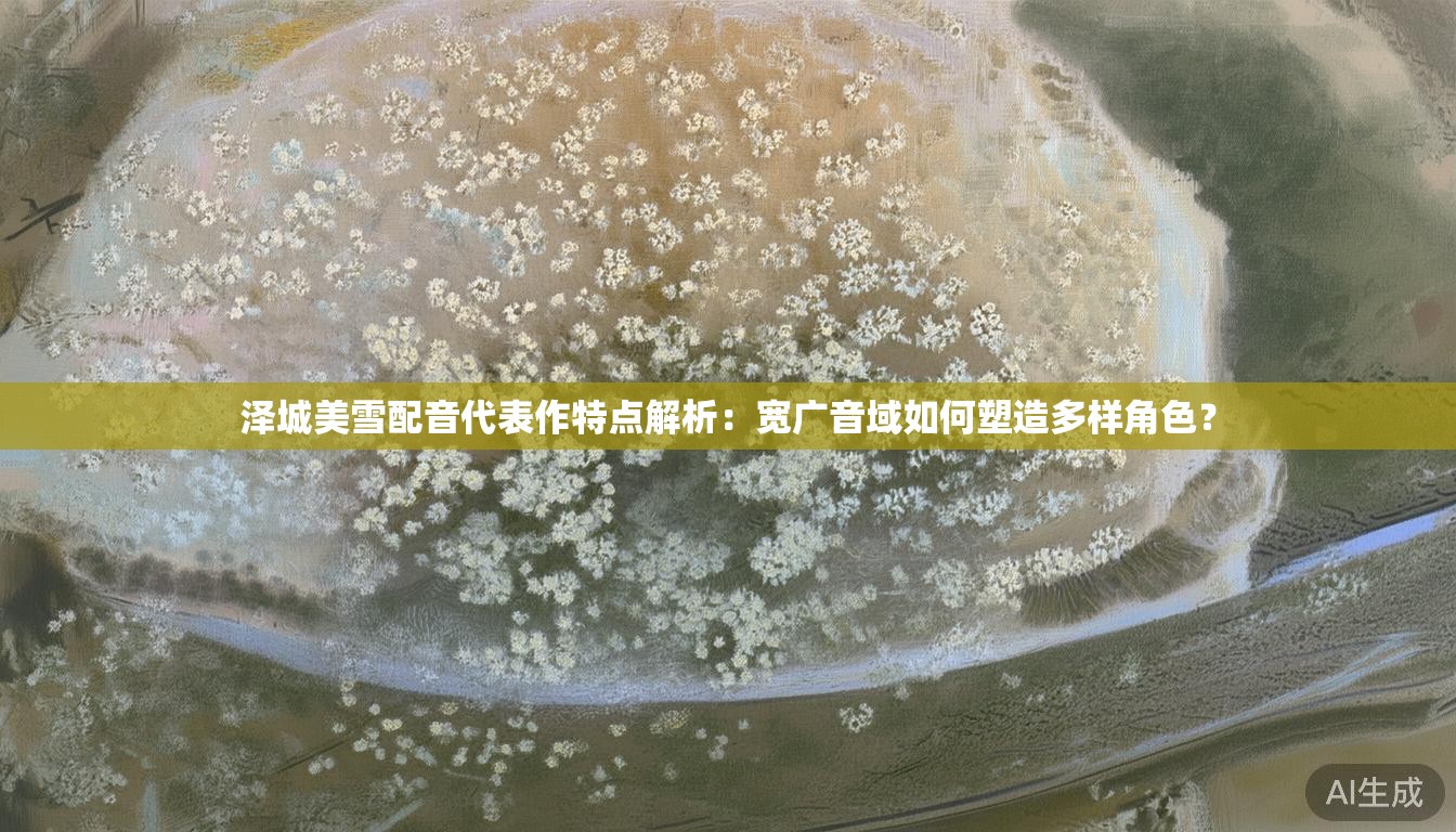 泽城美雪配音代表作特点解析:宽广音域如何塑造多样角色? 泽城美雪配音代表作特点解析:宽广音域如何塑造多样角色?