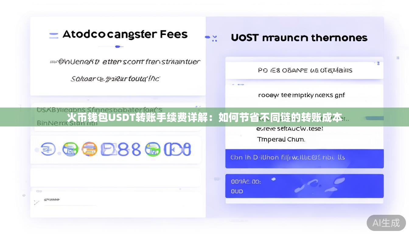 火币钱包USDT转账手续费详解:如何节省不同链的转账成本 火币钱包USDT转账手续费详解:如何节省不同链的转账成本