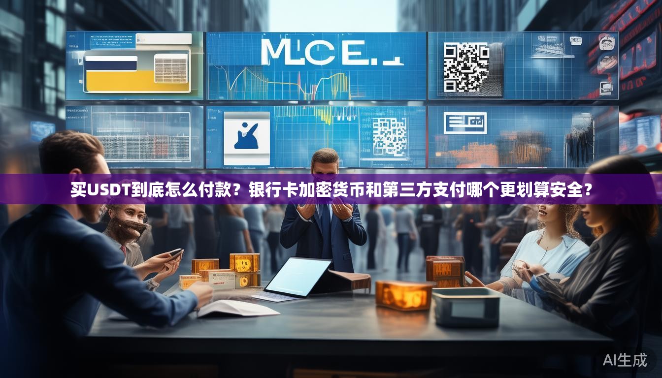 买USDT到底怎么付款?银行卡加密货币和第三方支付哪个更划算安全? 买USDT到底怎么付款?银行卡加密货币和第三方支付哪个更划算安全?