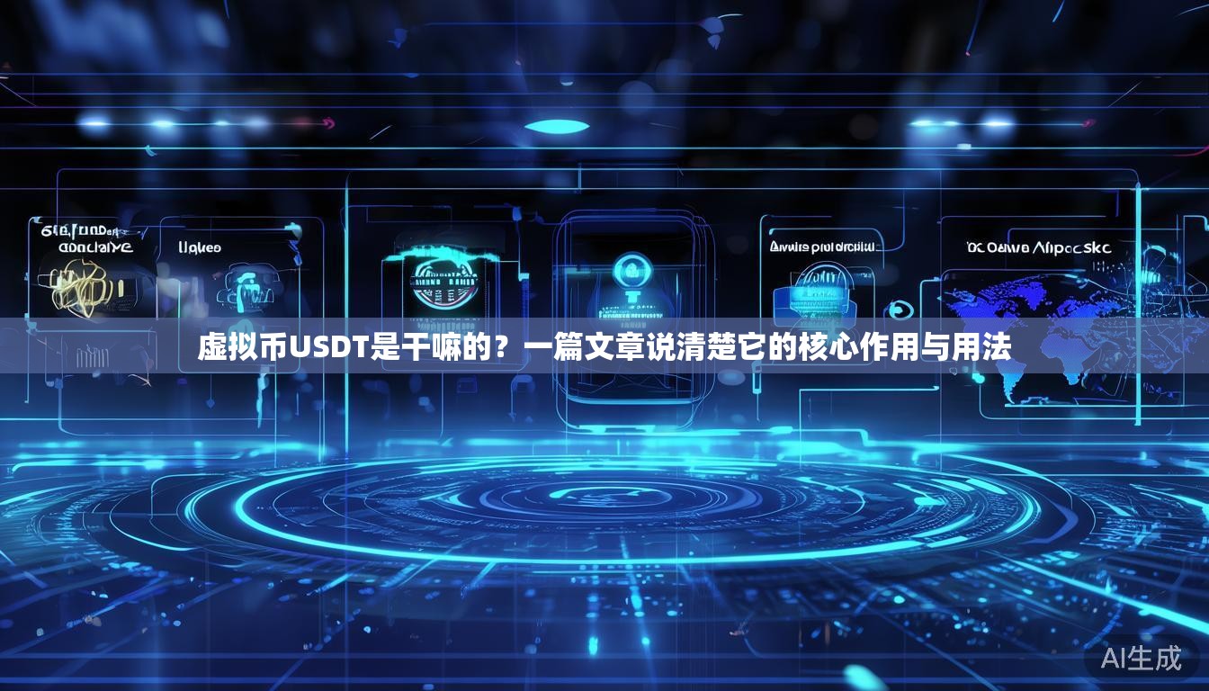 虚拟币USDT是干嘛的?一篇文章说清楚它的核心作用与用法 虚拟币USDT是干嘛的?一篇文章说清楚它的核心作用与用法