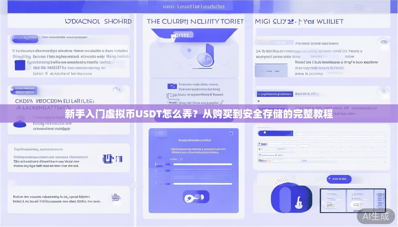 新手入门虚拟币USDT怎么弄？从购买到安全存储的完整教程