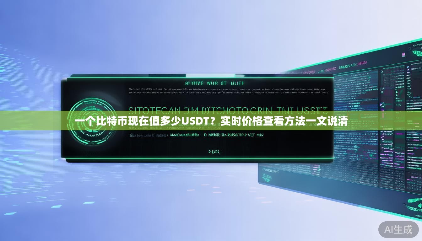 一个比特币现在值多少USDT？实时价格查看方法一文说清