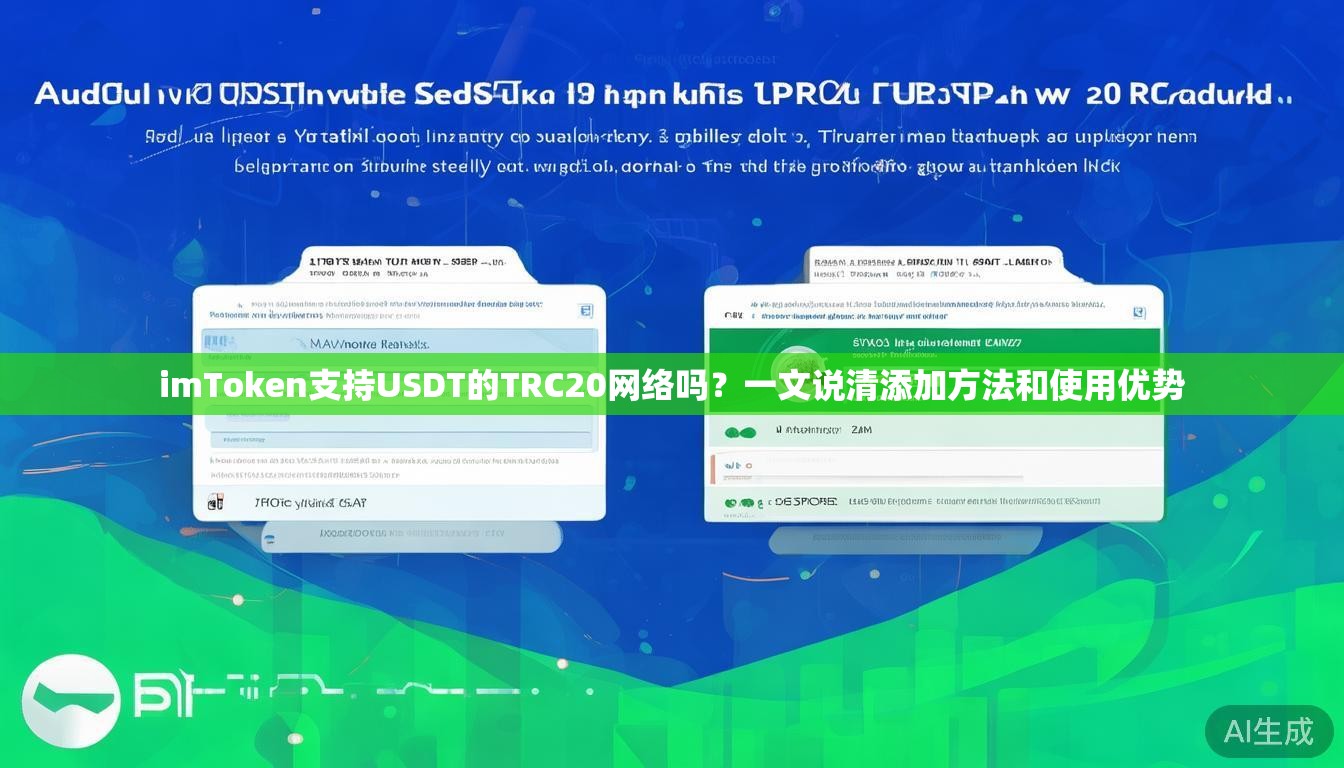 imToken支持USDT的TRC20网络吗？一文说清添加方法和使用优势