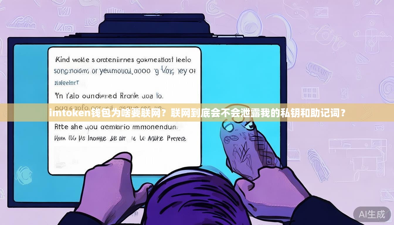 imtoken钱包为啥要联网?联网到底会不会泄露我的私钥和助记词? imtoken钱包为啥要联网?联网到底会不会泄露我的私钥和助记词?